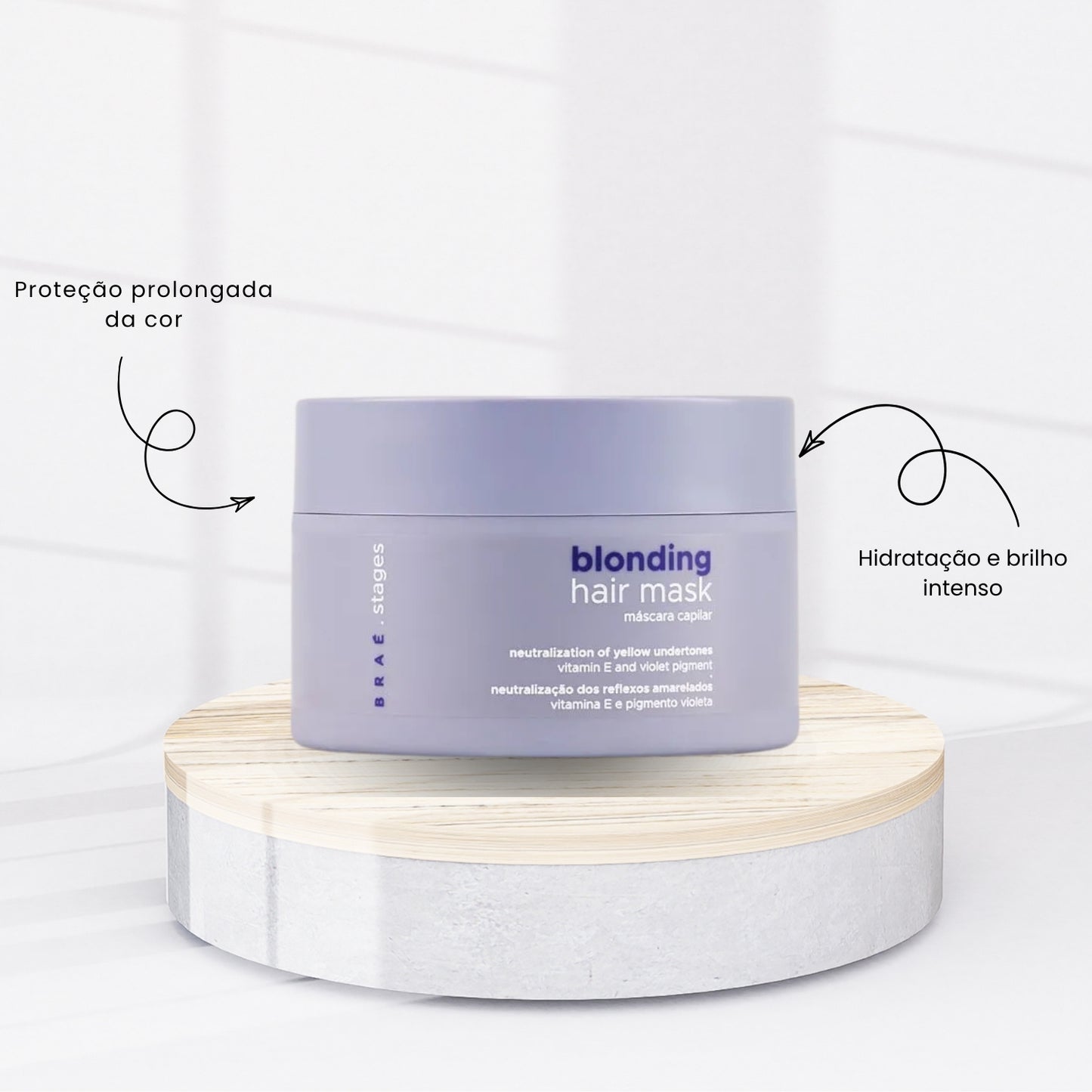 Kit Braé Stages Blonding 2 Máscara Capilar 200 g