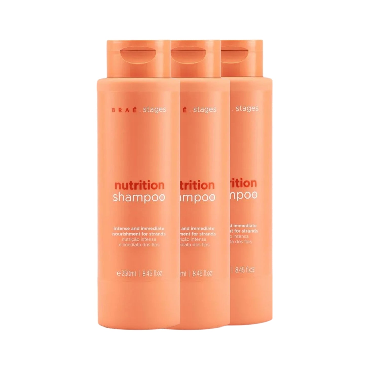 Kit Braé Stages Nutrition 3 Shampoo 250 ml