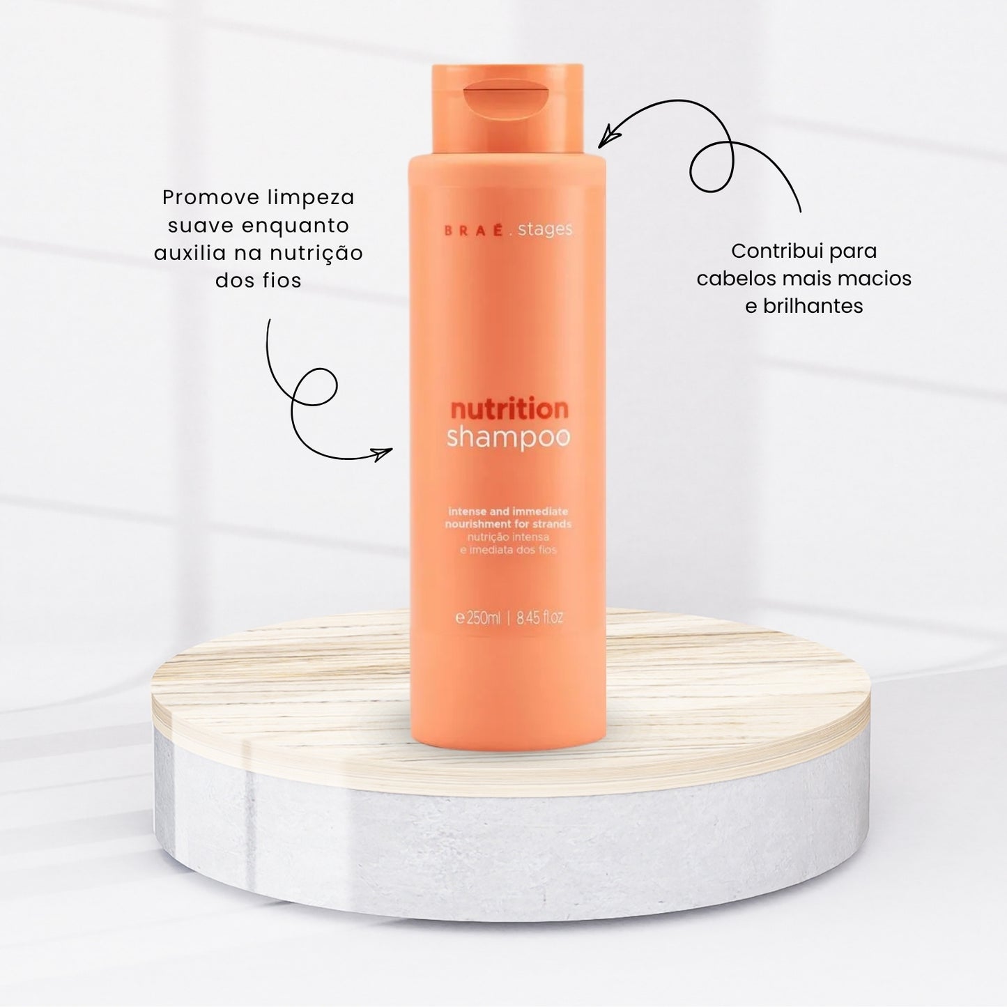 Kit Braé Stages Nutrition 3 Shampoo 250 ml