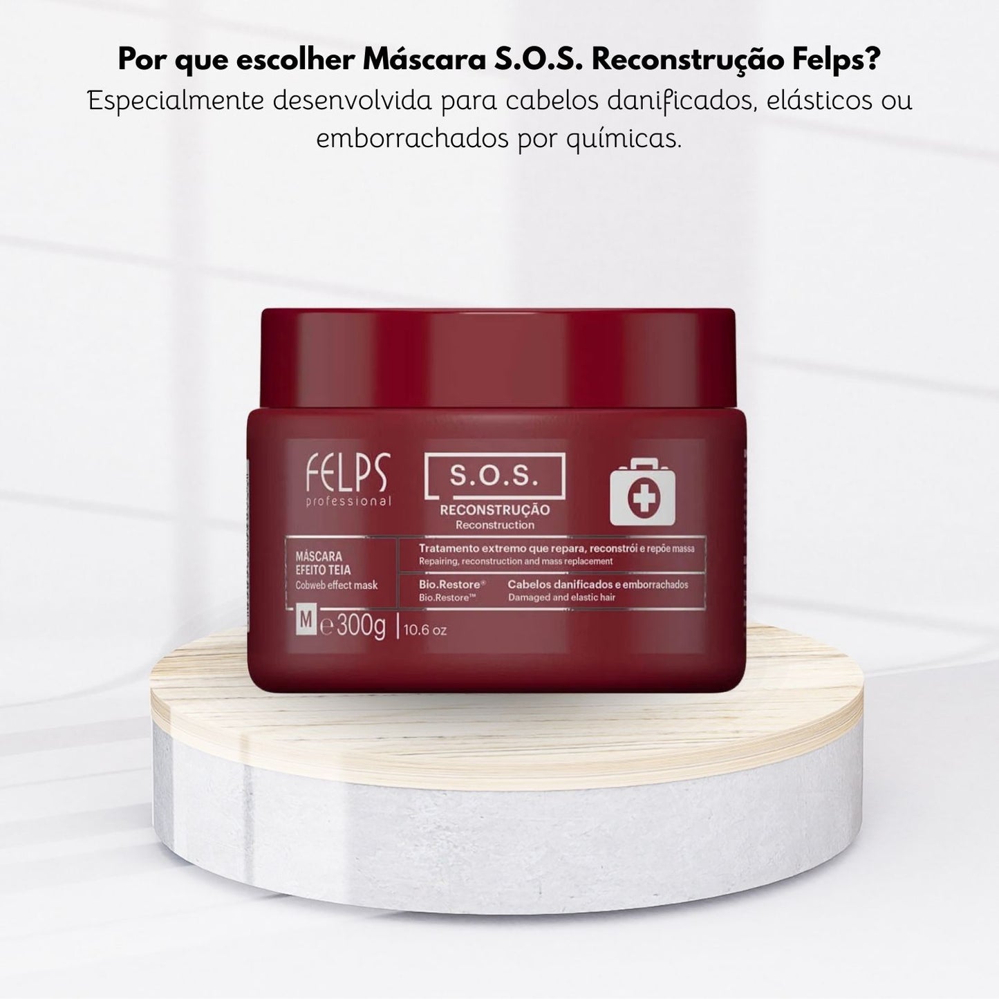 Máscara Felps S.O.S Tratamento de Reconstrução 300 g