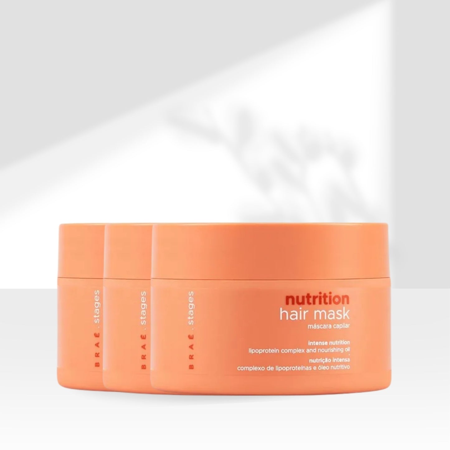 Kit Braé Stages Nutrition 3 Máscara Capilar 200 g