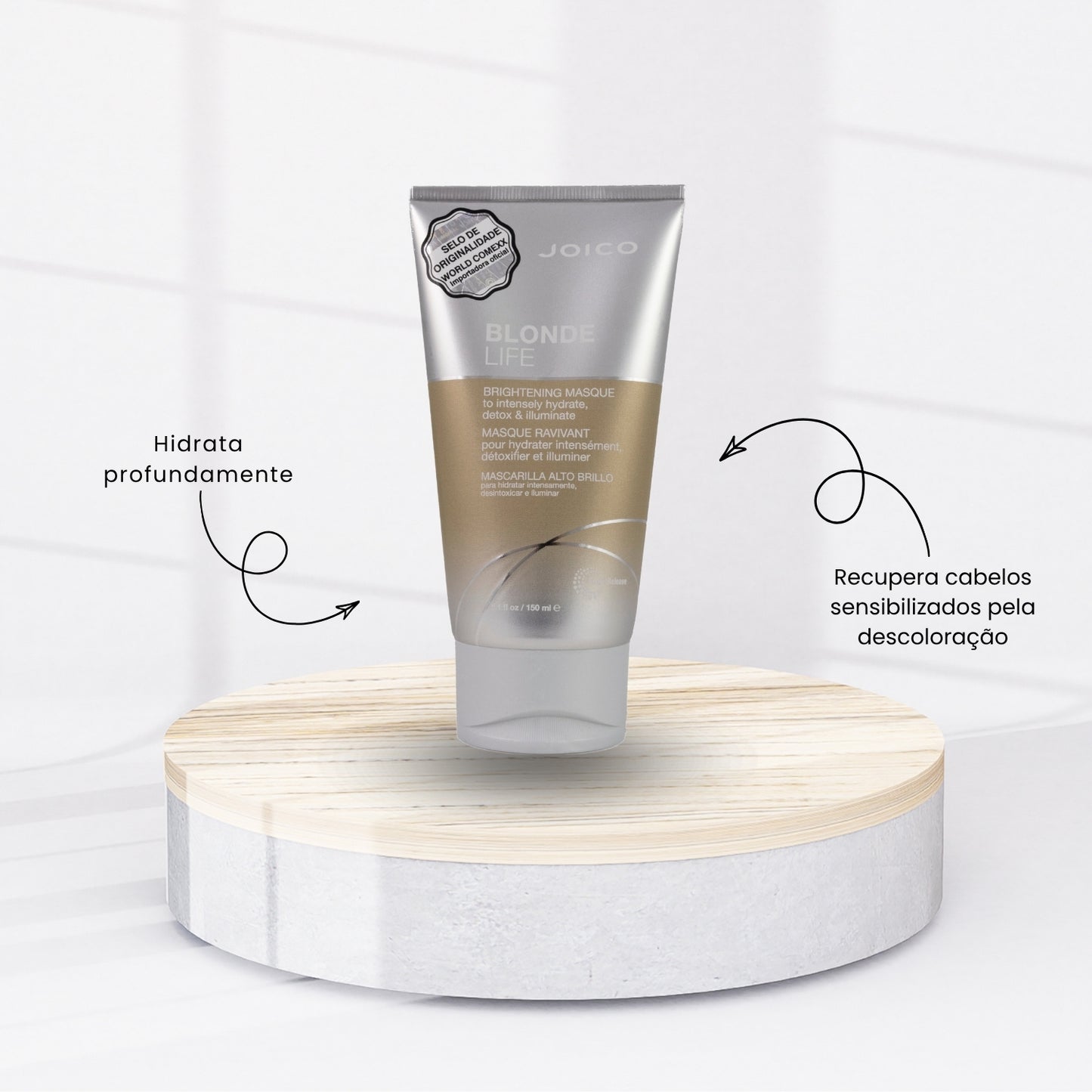 Kit Joico Blonde Life Smart Release 3 Máscara Capilar 150 ml