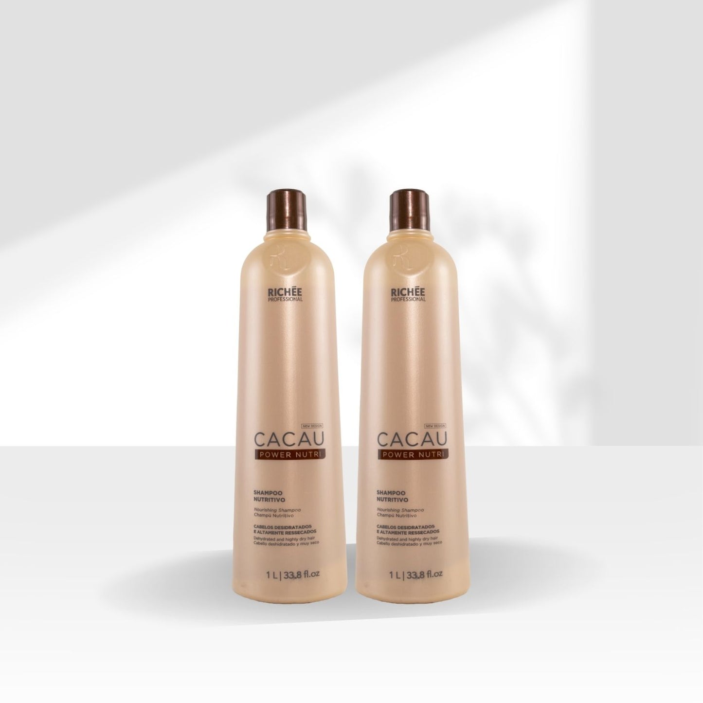 Kit Richée Cacau Power Nutri 2 Shampoo 1 Litro