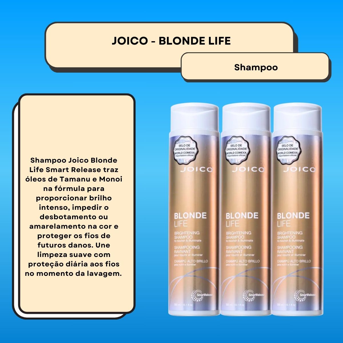 Kit Richée Cacau Power Nutri 3 Shampoo 1 Litro