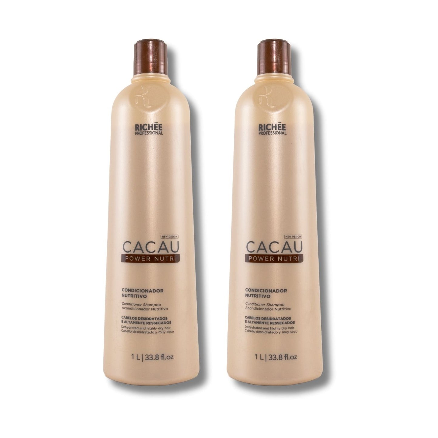 Kit Richée Cacau Power Nutri 2 Condicionador 1 Litro