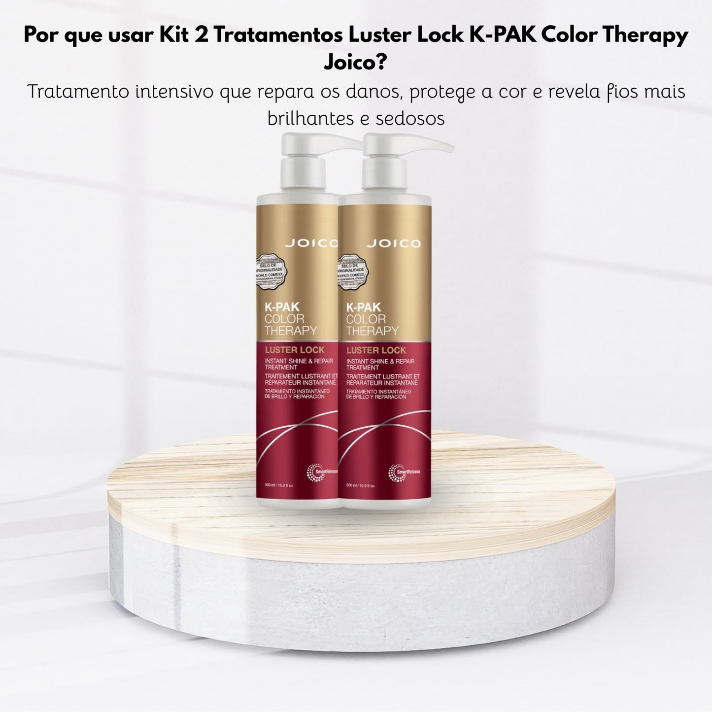 Kit Joico K-PAK Color Therapy Luster Lock 2 Máscara 500 ml