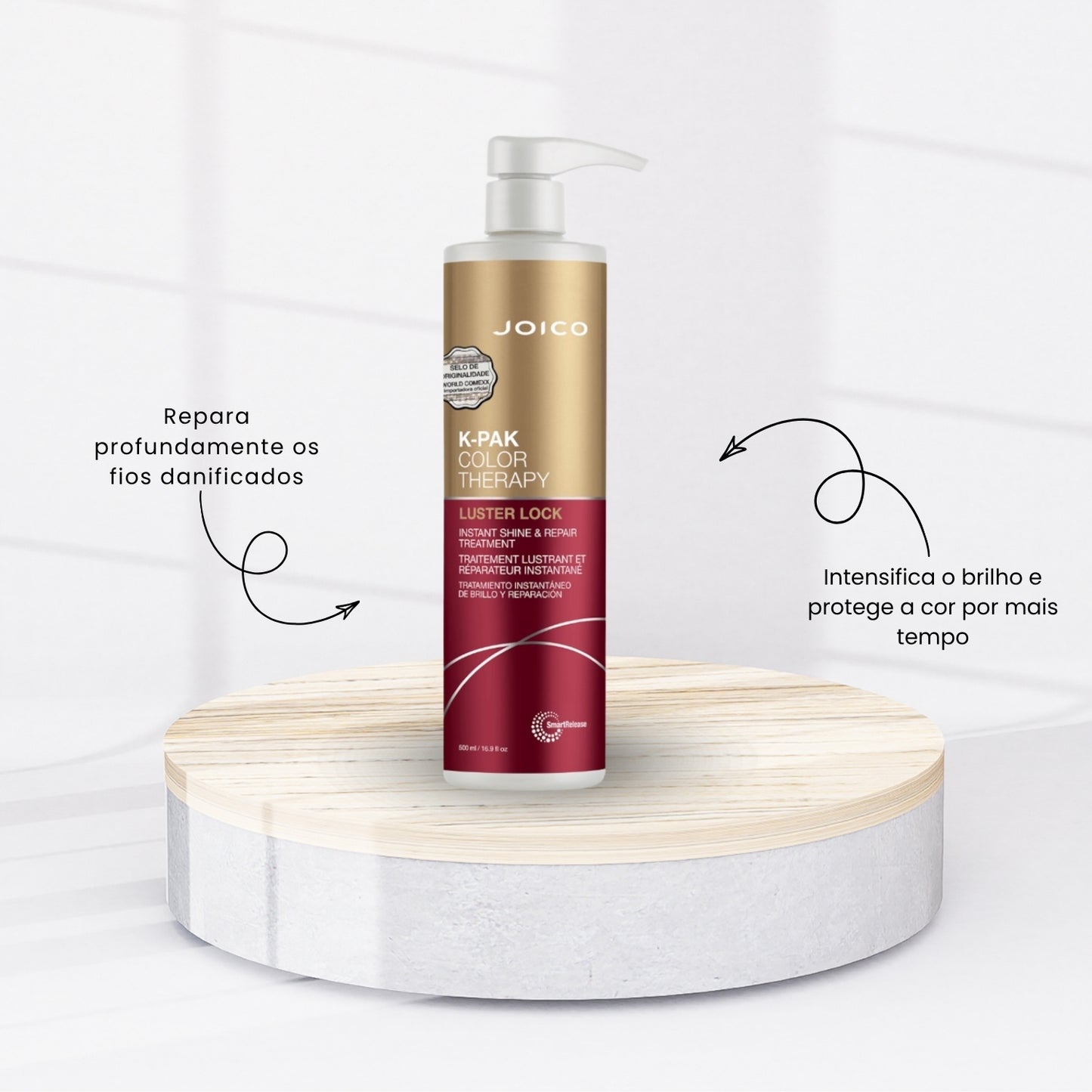 Kit Joico K-PAK Color Therapy Luster Lock 3 Máscara 500 ml