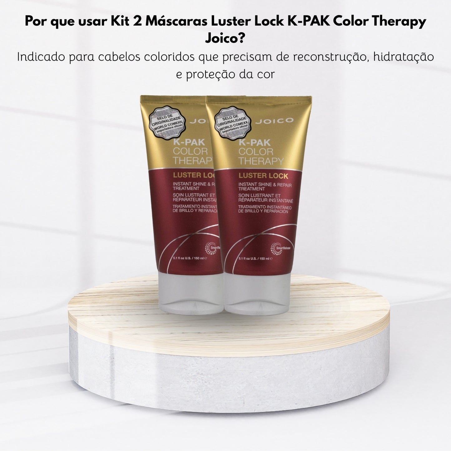 Kit Joico K-PAK Color Therapy Luster Lock 2 Máscara 150 ml