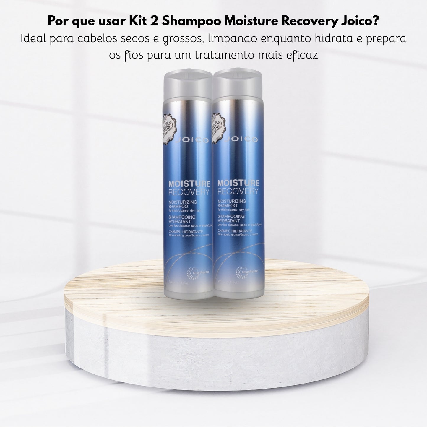 Kit Joico Moisture Recovery Smart Release 2 Shampoo 300 ml