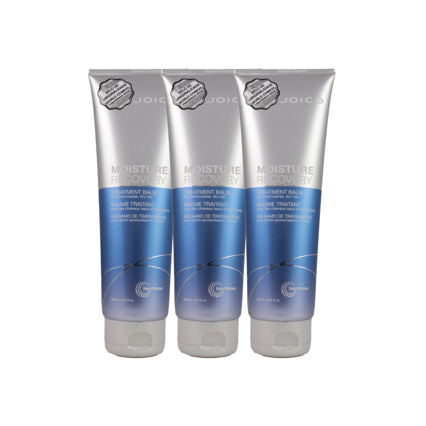Kit Joico Moisture Recovery Treatment Balm 3 Máscara 250 ml
