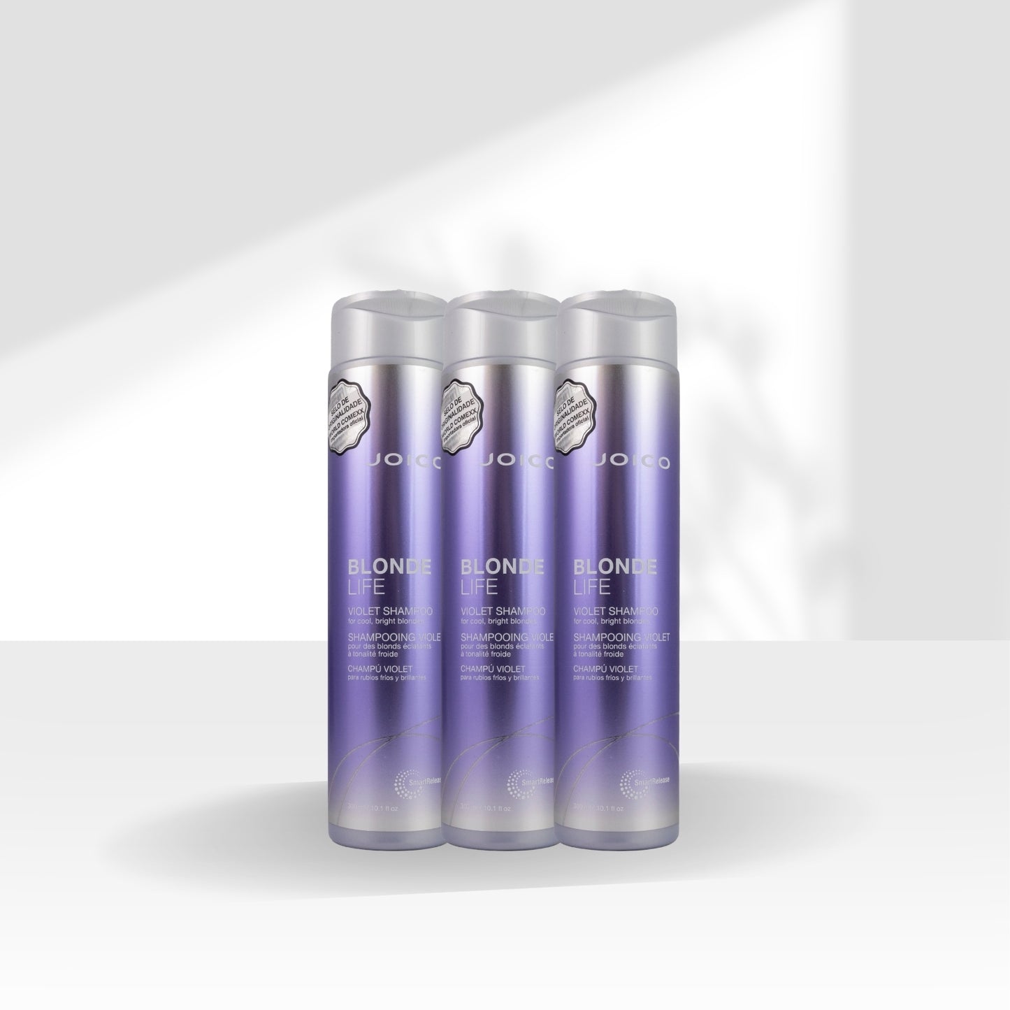 Kit Joico Blonde Life Violet Smart Release 3 Shampoo 300 ml