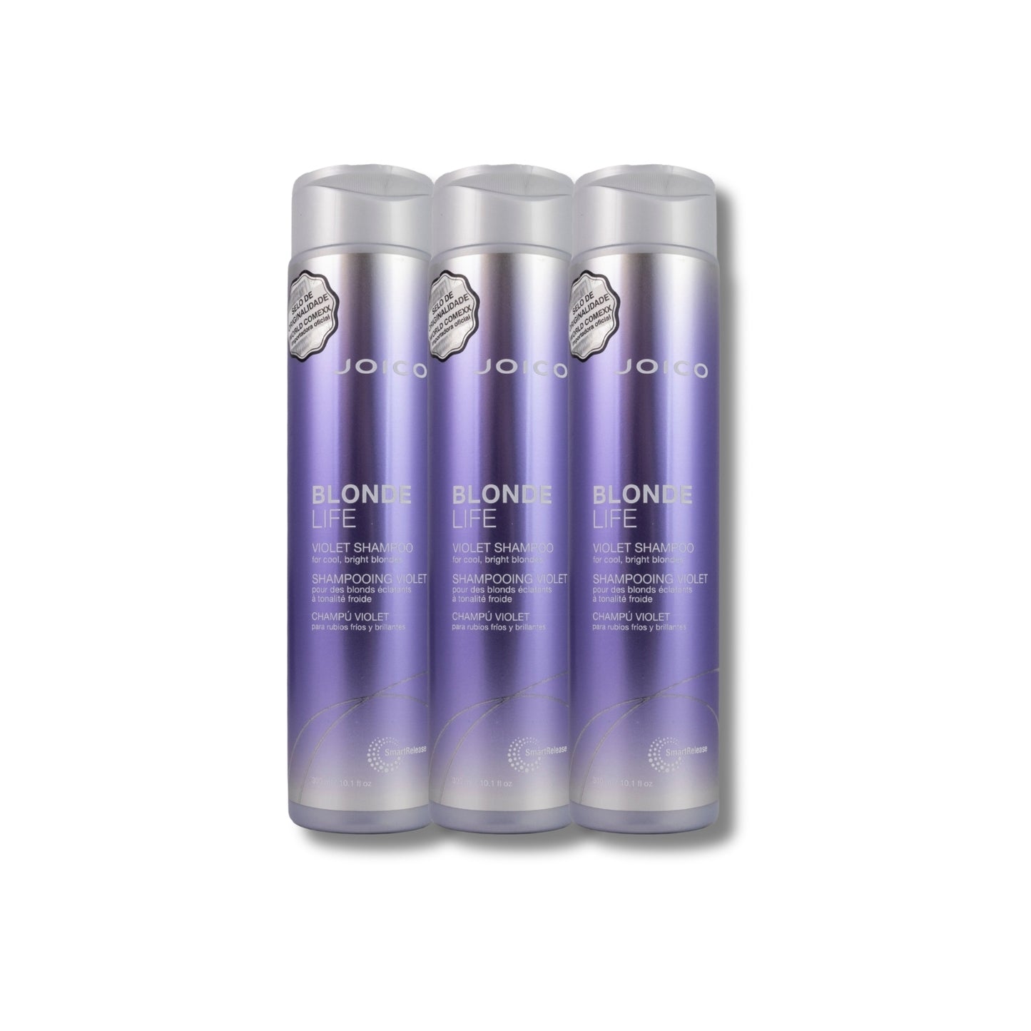 Kit Joico Blonde Life Violet Smart Release 3 Shampoo 300 ml