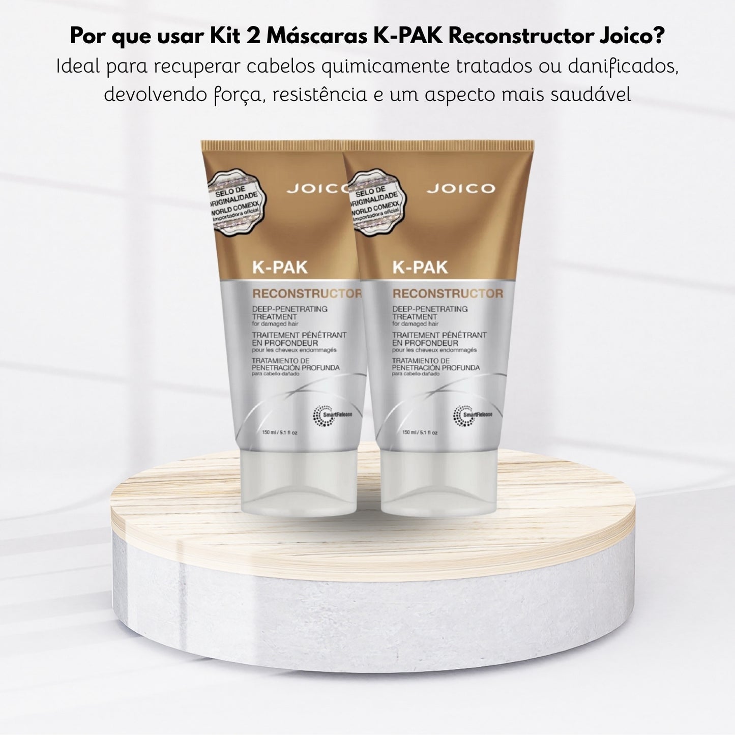 Kit Joico K-PAK Deep Penetrating 2 Máscara 150 ml