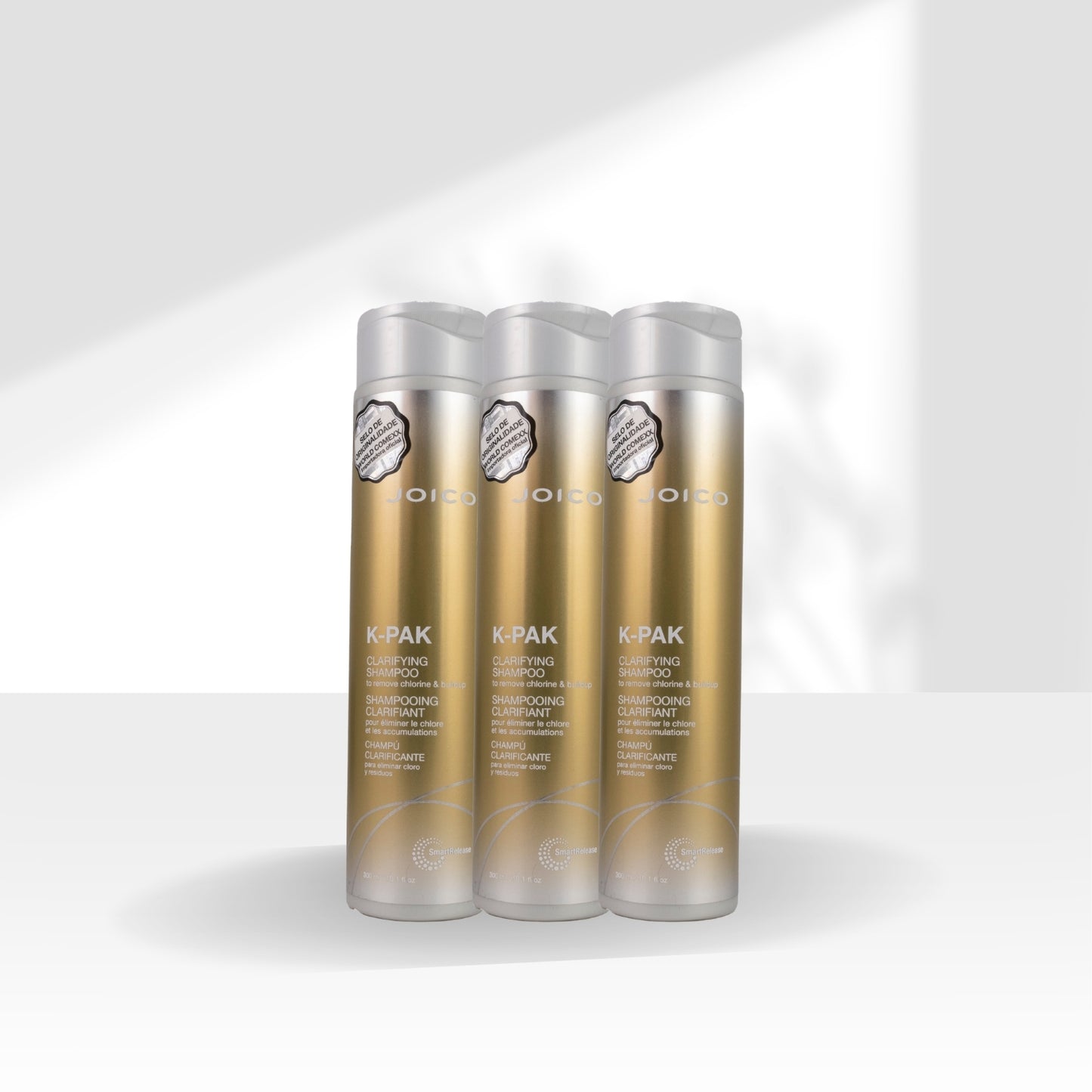 Kit Joico K-PAK Clarifying 3 Shampoo Antirresíduo 300 ml
