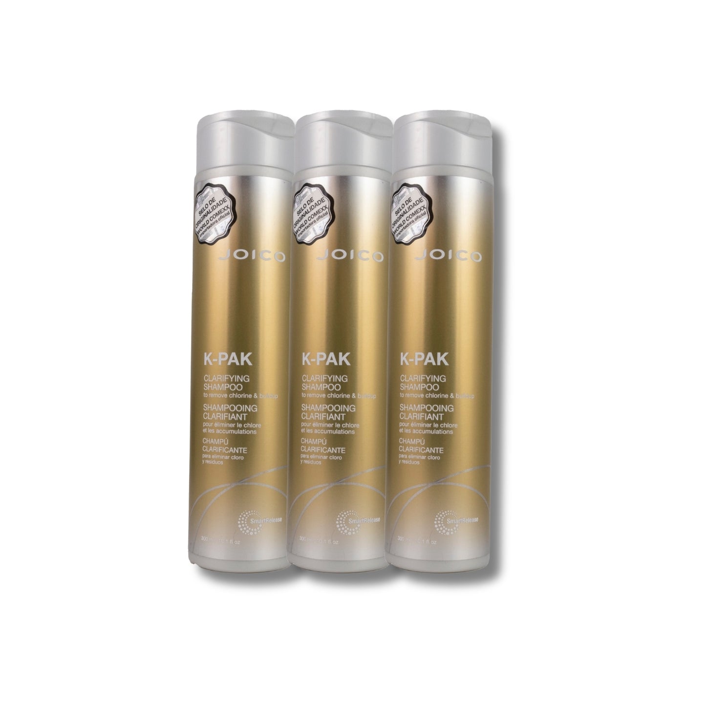 Kit Joico K-PAK Clarifying 3 Shampoo Antirresíduo 300 ml