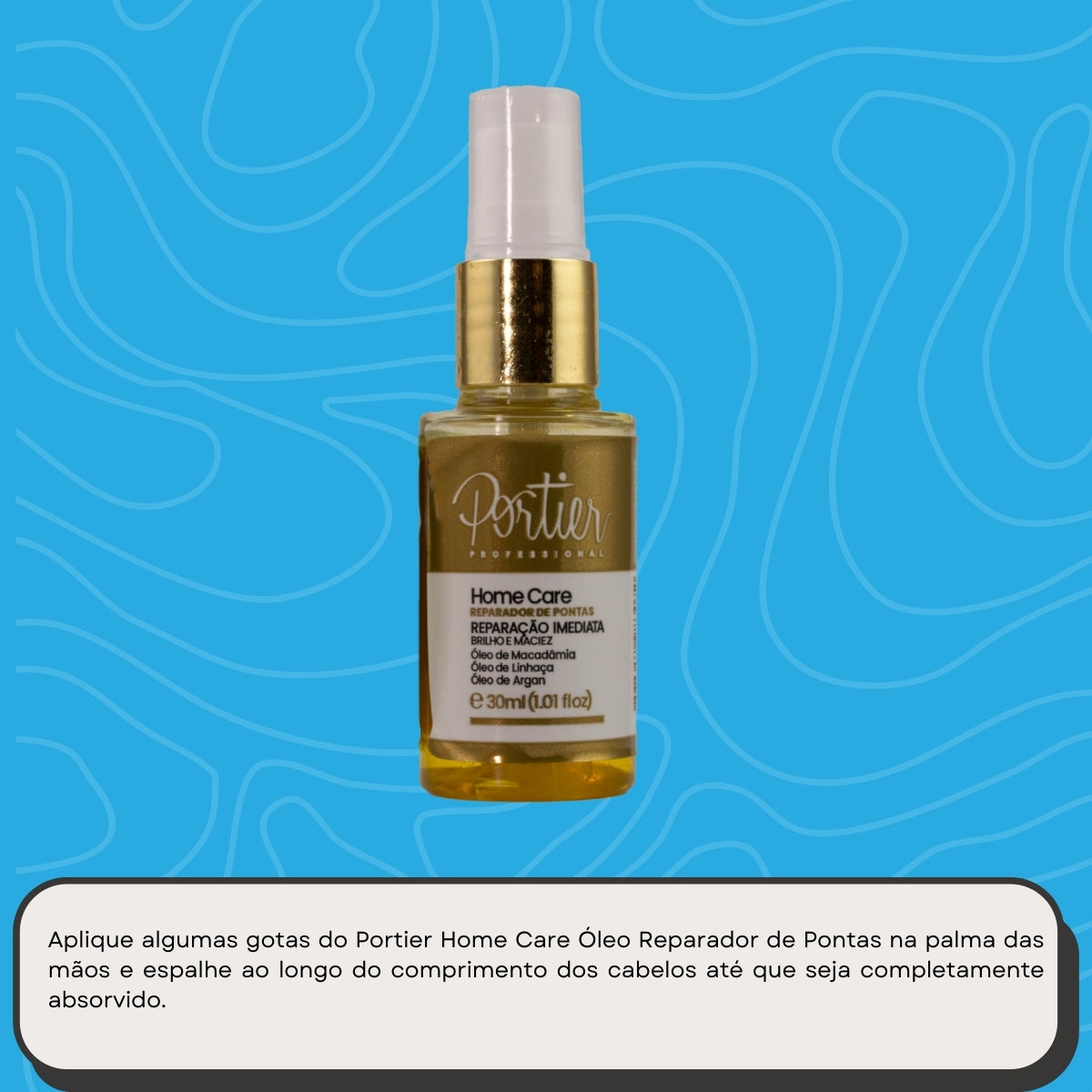 Portier Oleo Reparador de Pontas 30 ml