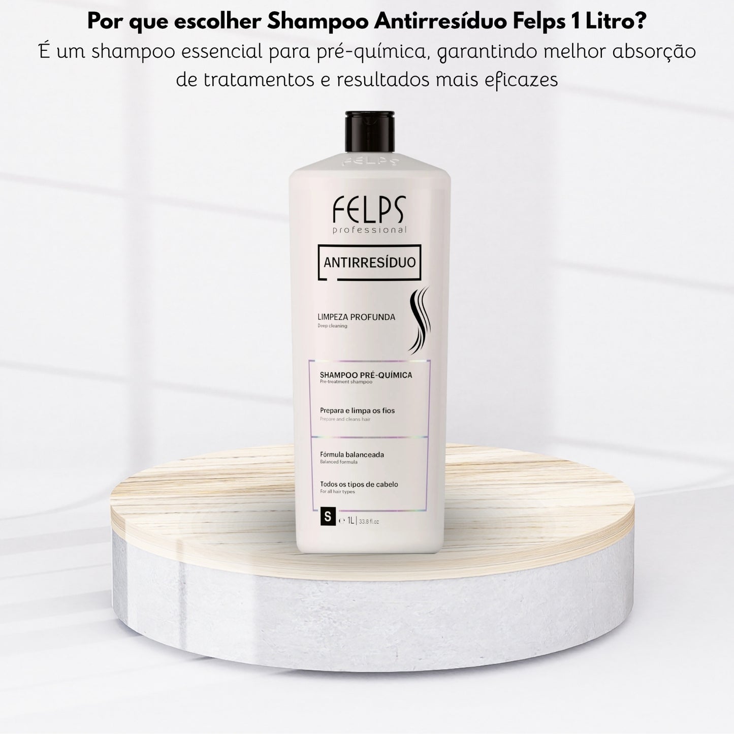 Shampoo Antirresíduo Felps 1 Litro