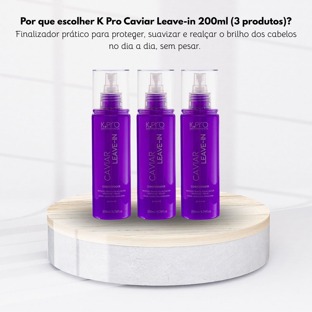 Kit K.Pro Caviar 3 Leave-in 200 ml