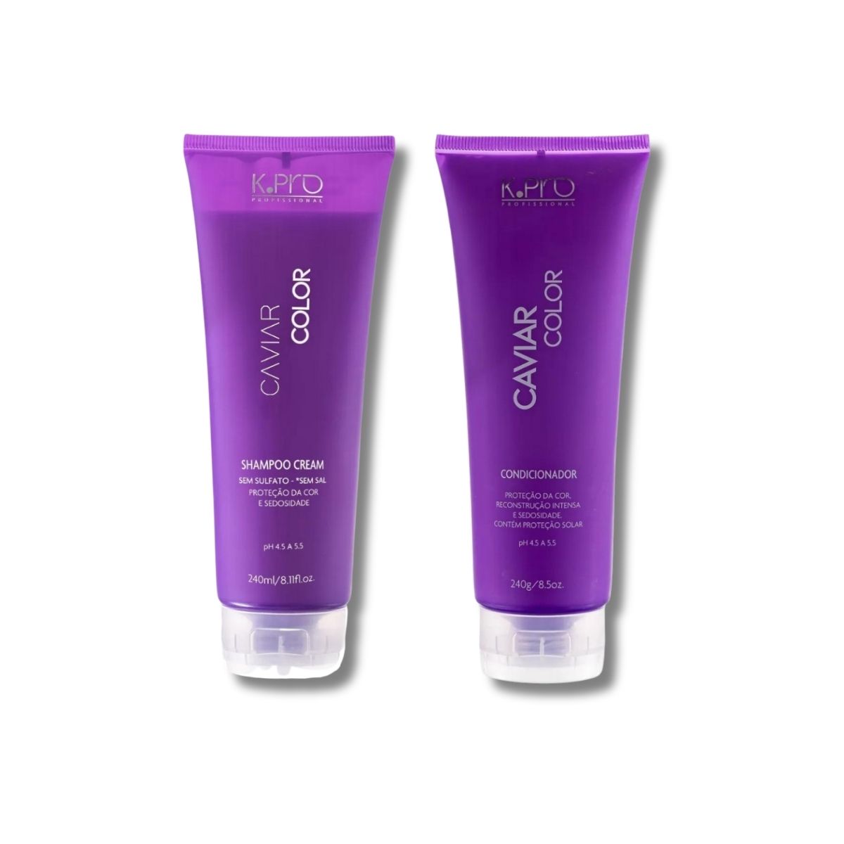 Kit K.Pro Caviar Color Shampoo + Condicionador 240 g