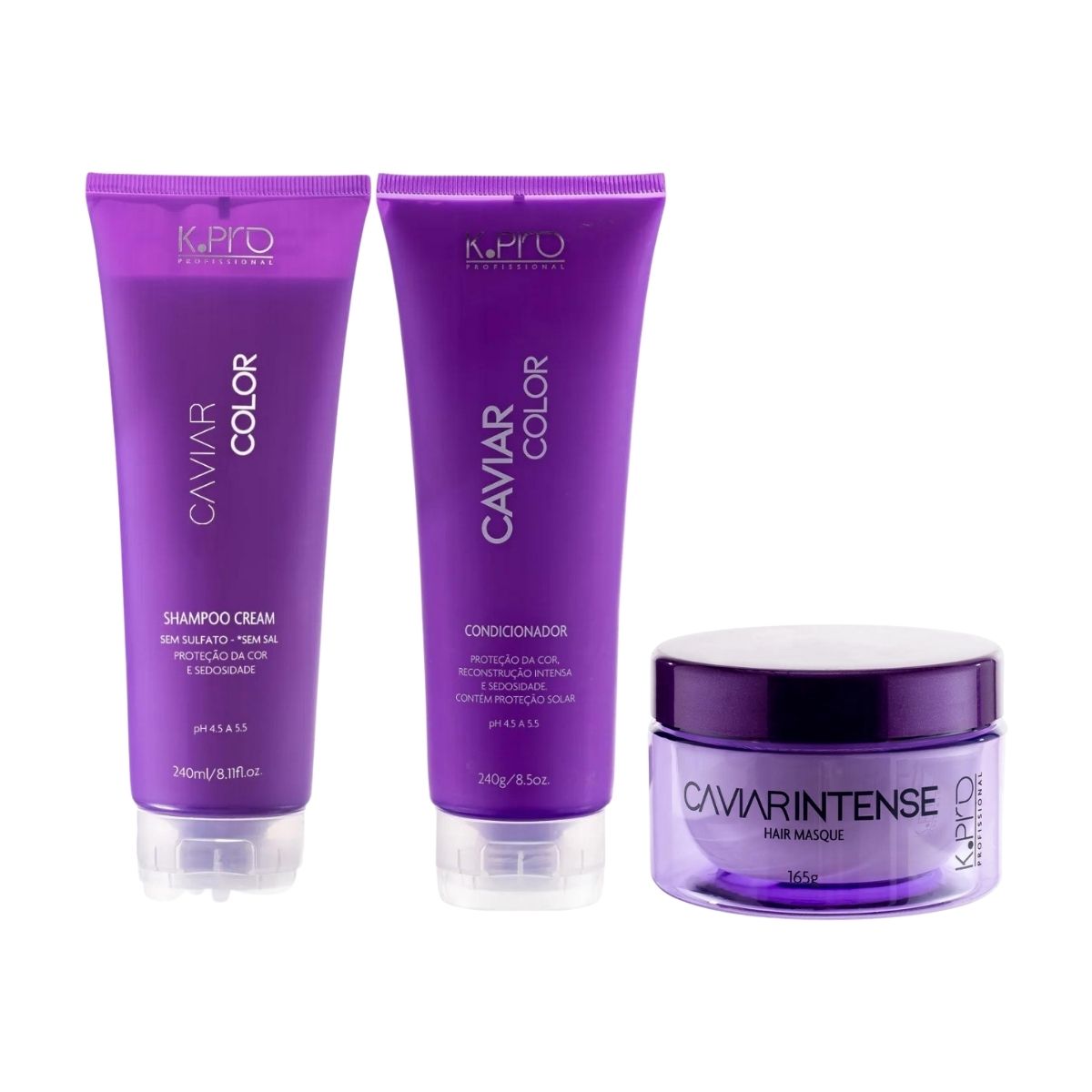 Kit K.Pro Caviar Color Home Care (3 Produtos)