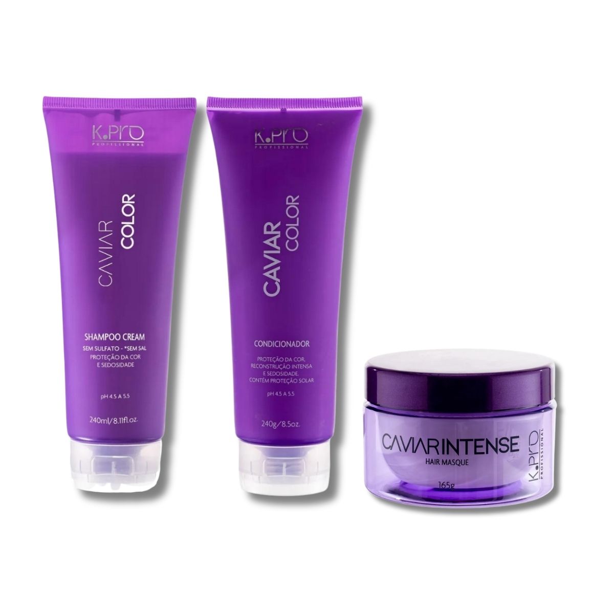 Kit K.Pro Caviar Color Home Care (3 Produtos)