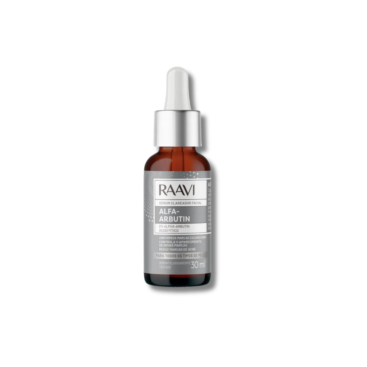 Sérum Raavi Clareador Facial 2% Alfa-Arbutin 30ml