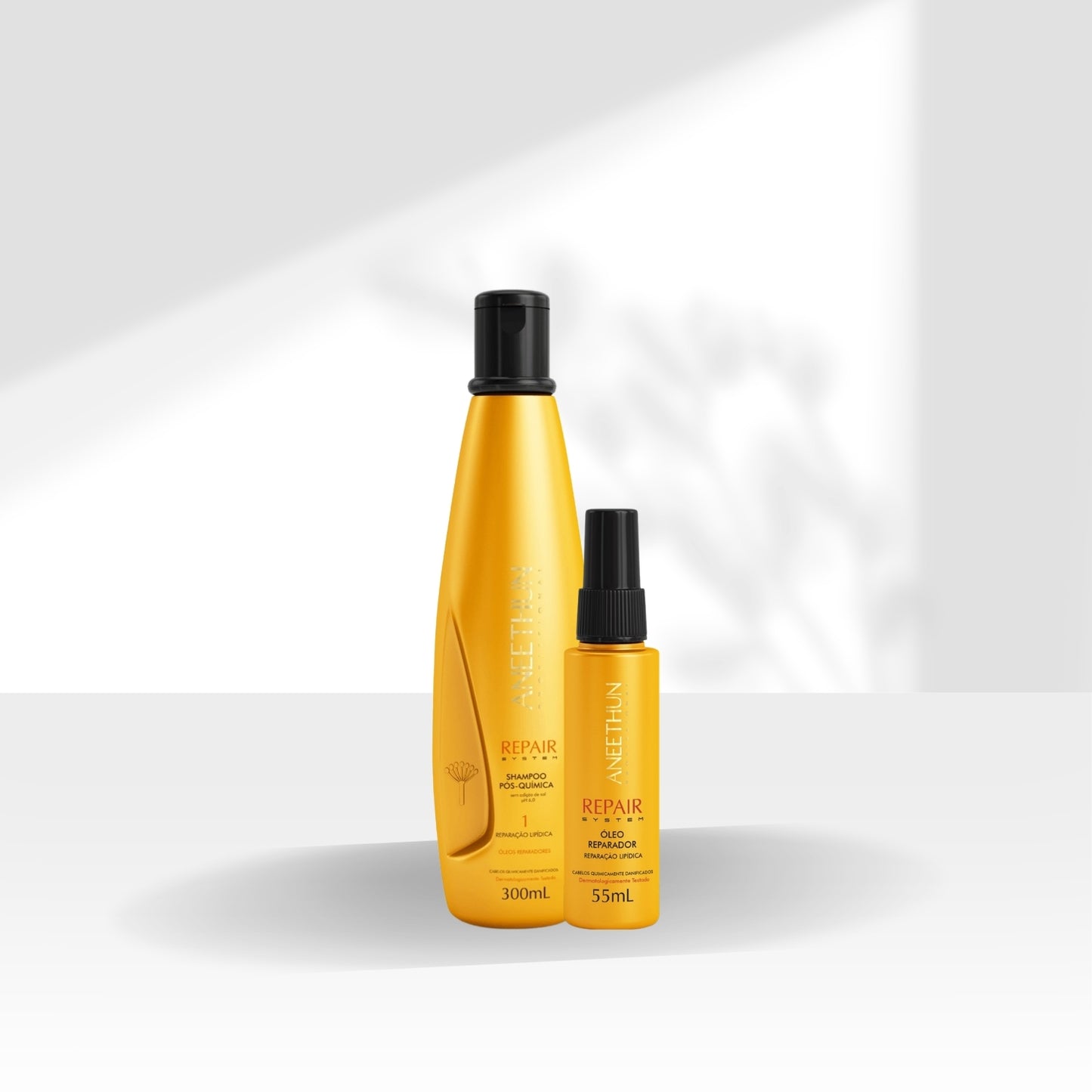 Kit Aneethun Repair Shampoo 300 ml + Oleo Reparador 55 ml