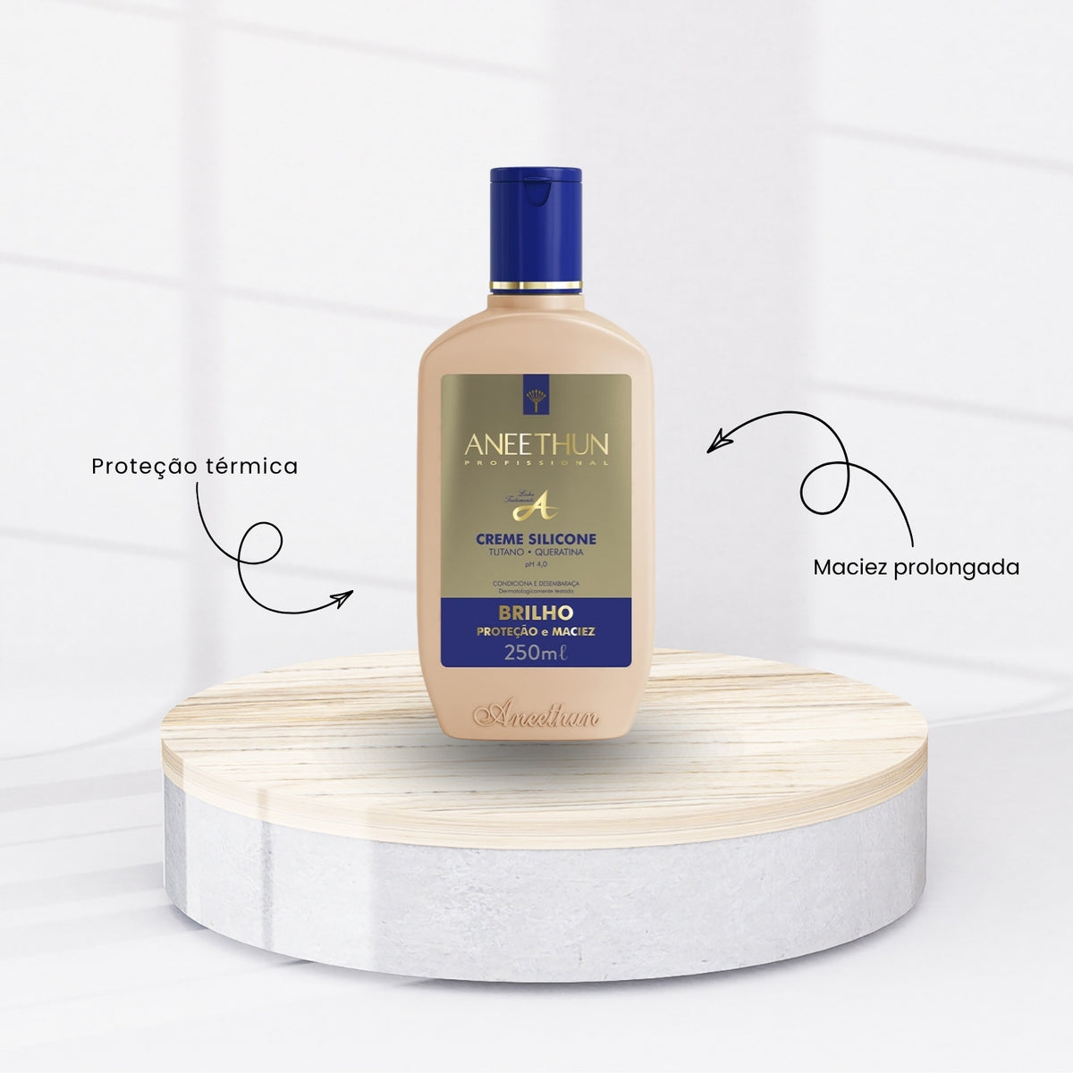 Kit Aneethun Linha A Shampoo 300 ml + Creme Silicone 250 ml