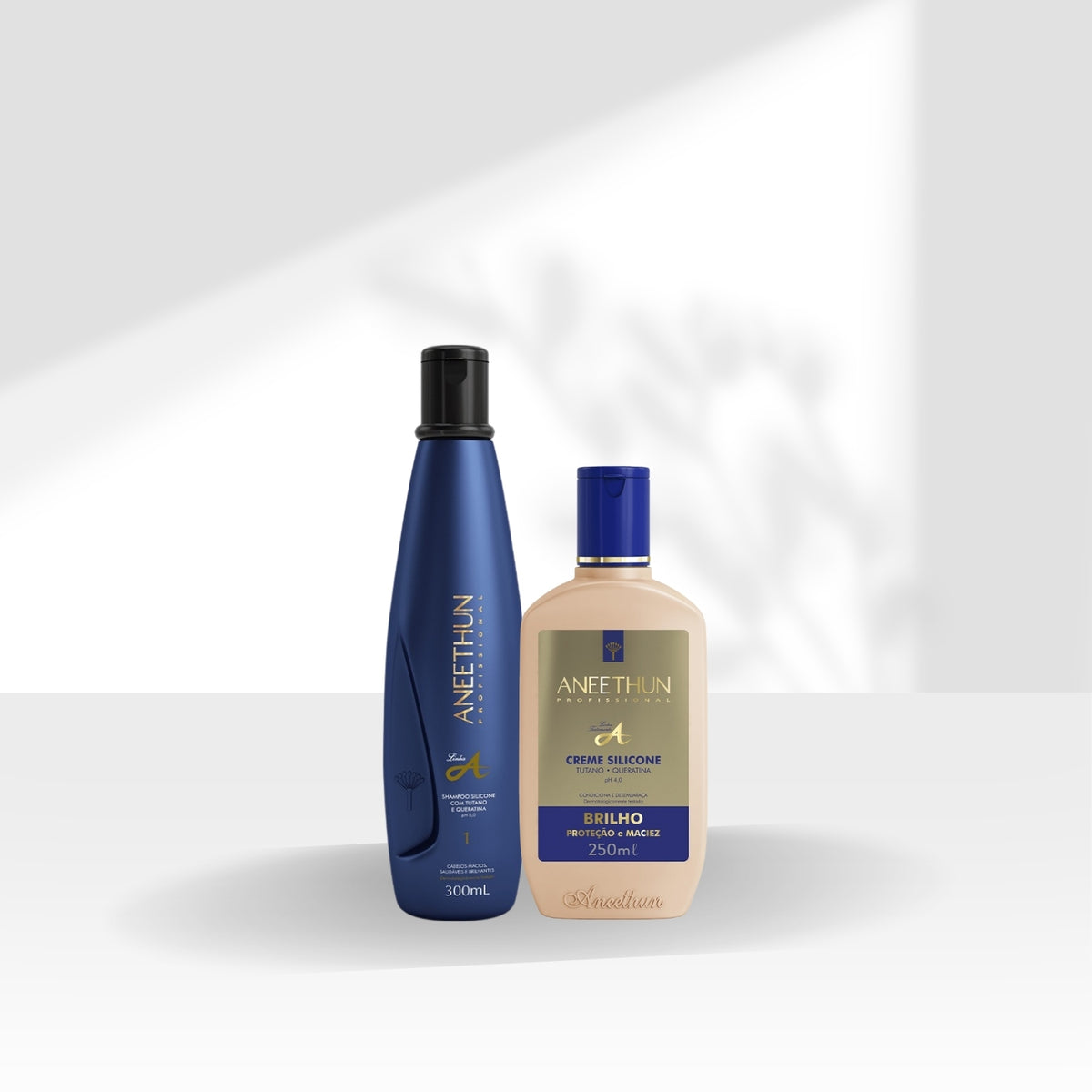 Kit Aneethun Linha A Shampoo 300 ml + Creme Silicone 250 ml