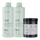 Kit Madamelis Zero Escova Progressiva Sem Formol Duo + Máscara Pro Neuter Yellow
