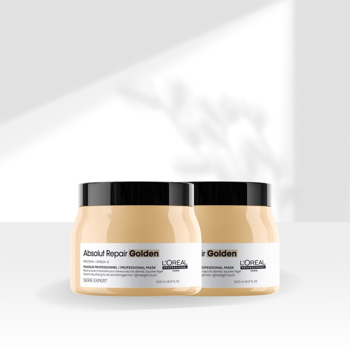 Kit Loreal Absolut Repair Gold Quinoa 2 Máscara 500 g