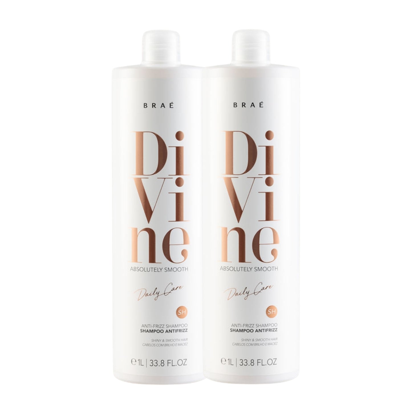 Kit Braé Divine 2 Shampoo 1 Litro
