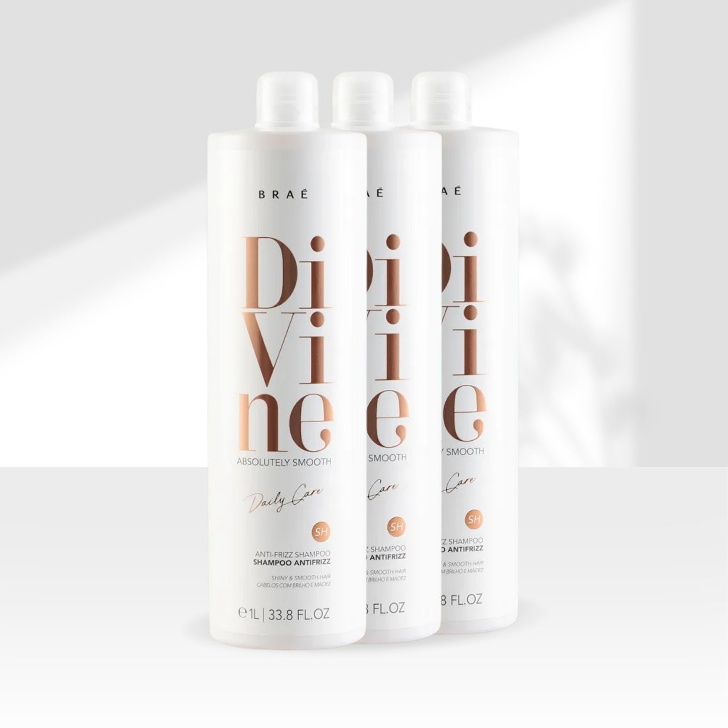 Kit Braé Divine 3 Shampoo 1 Litro