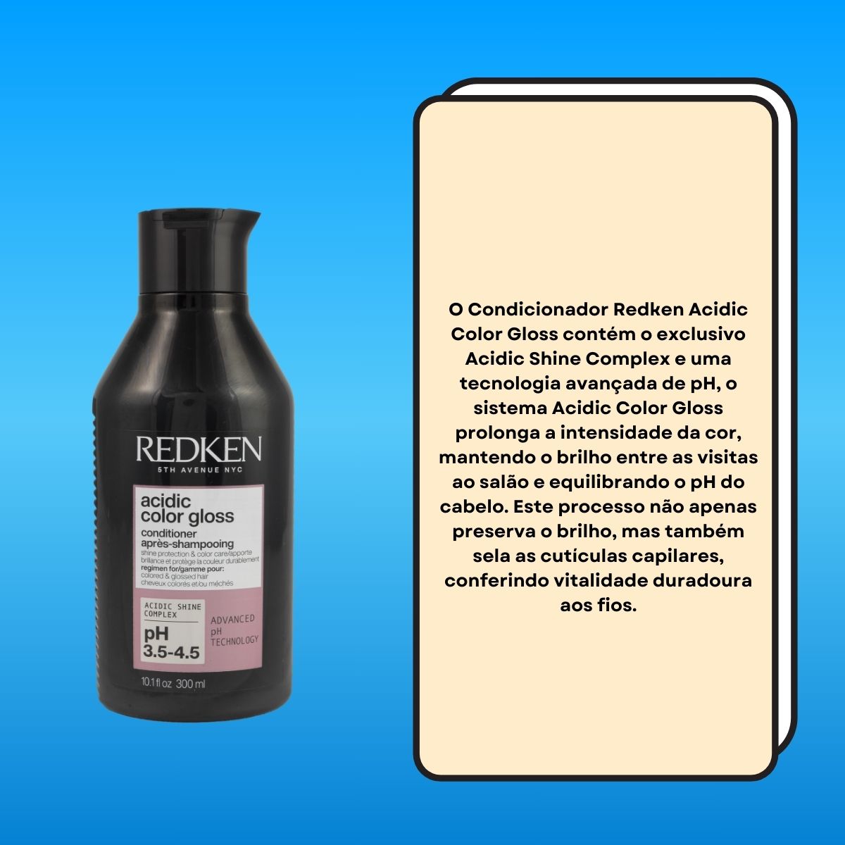 Condicionador Redken Acidic Color Gloss 300 ml