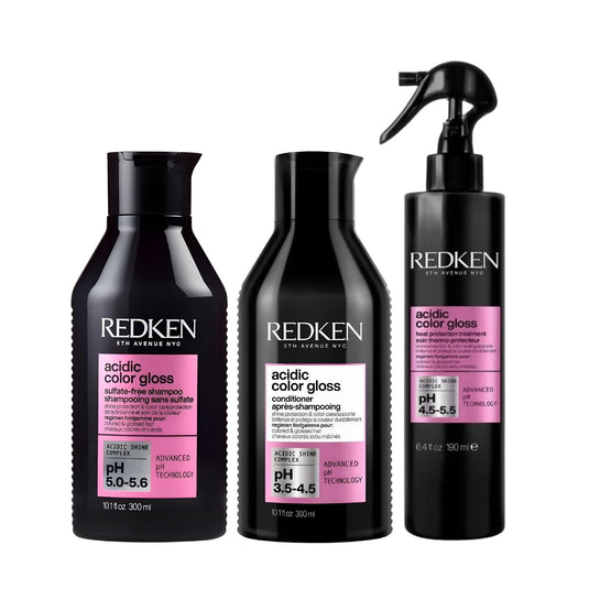 Kit Redken Acidic Color Gloss (3 Produtos)