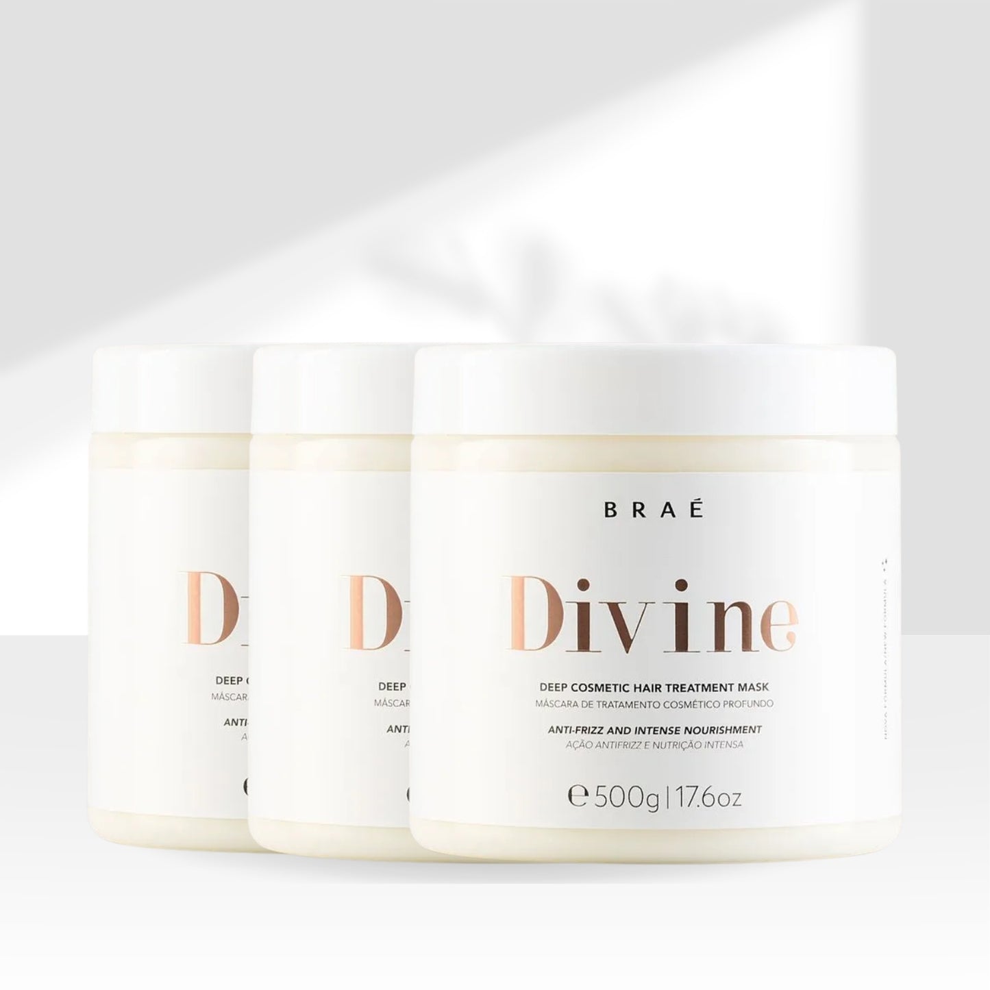 Kit Braé Divine 3 Máscara Capilar 500 g