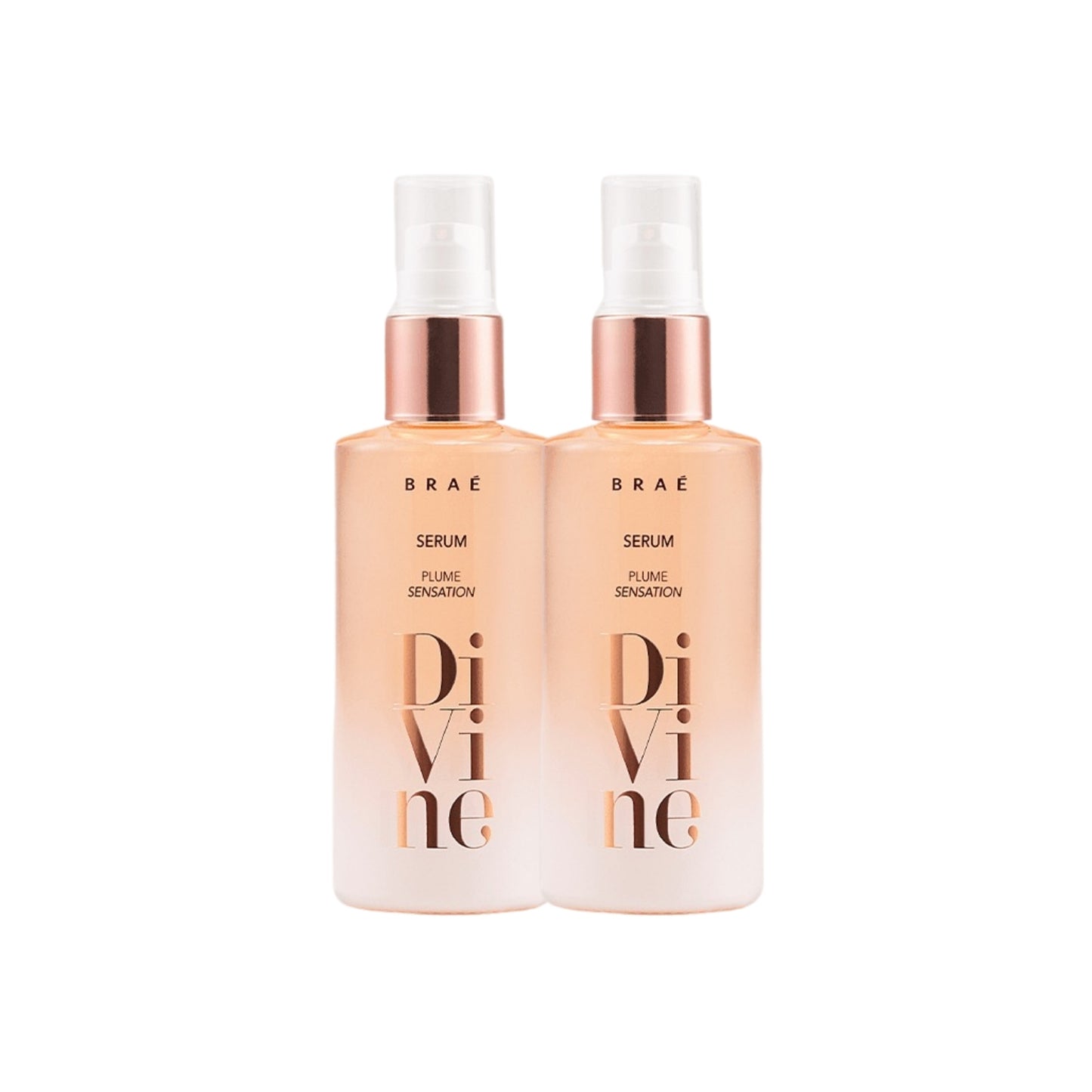 Kit Braé Divine Plume Sensation 2 Sérum Reparador 60 ml