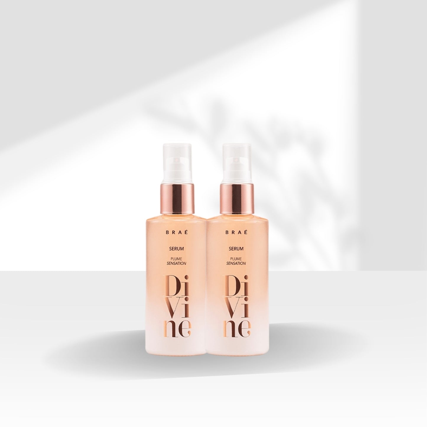 Kit Braé Divine Plume Sensation 2 Sérum Reparador 60 ml