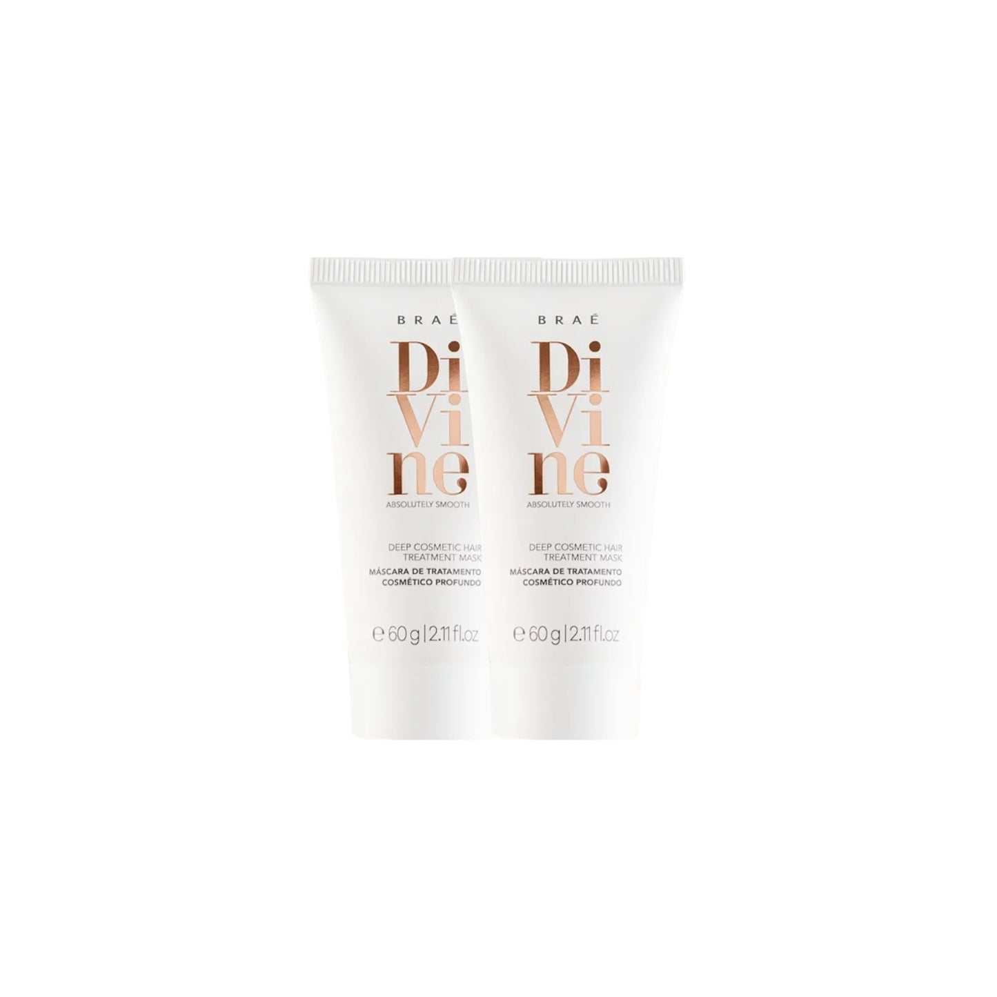 Kit Braé Divine 2 Máscara Capilar 60 ml