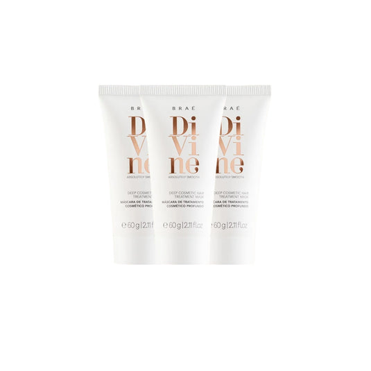 Kit Braé Divine 3 Máscara Capilar 60 ml