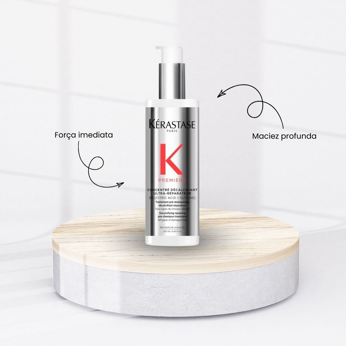 Pré Shampoo Kérastase Première Concentré Décalcifiant 250 ml
