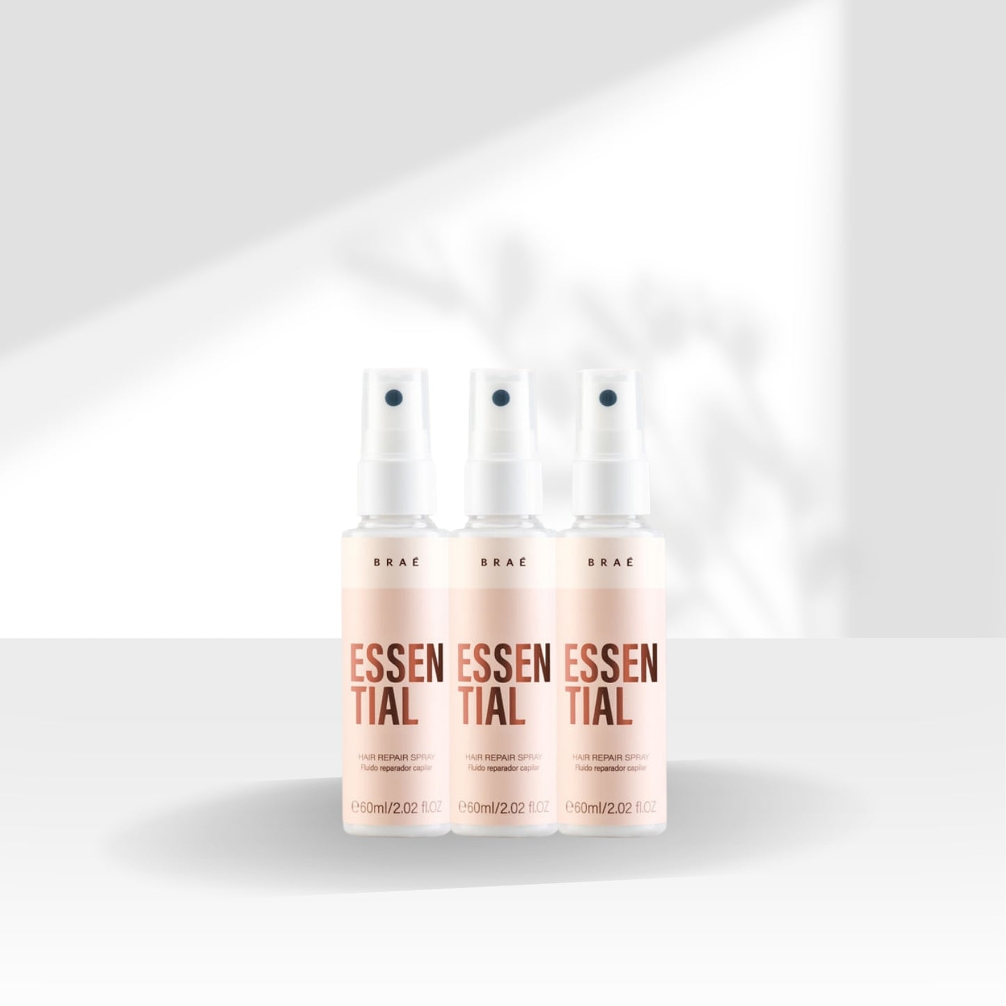 Kit Braé Essential 3 Spray Fluido Reparador Capilar 60 ml