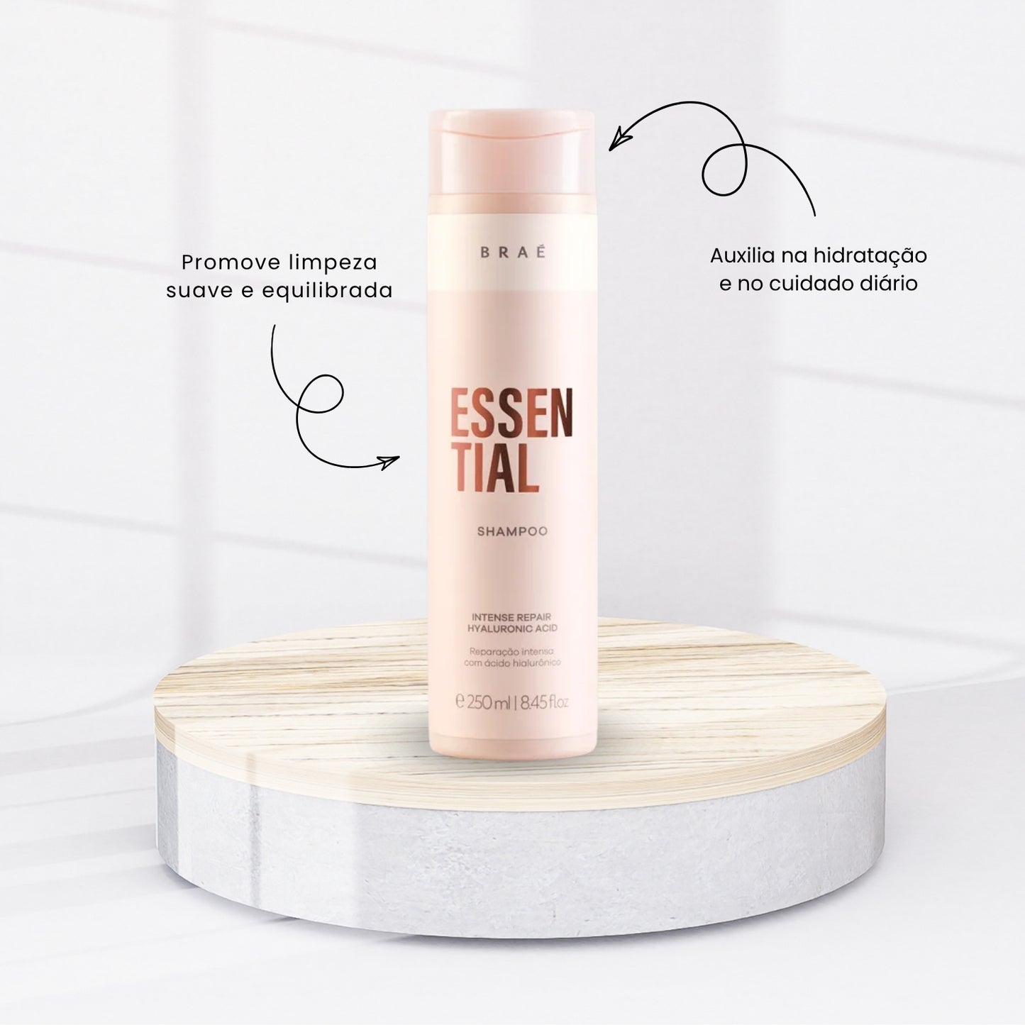 Kit Braé Essential 3 Shampoo 250 ml