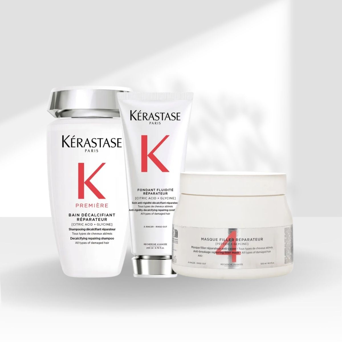 Kit Kérastase Première Shampoo, Condicionador e Máscara – Doce Beleza
