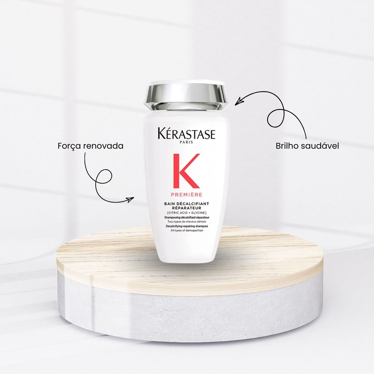 Kit Kérastase Première Shampoo 250 ml e Máscara 500 ml