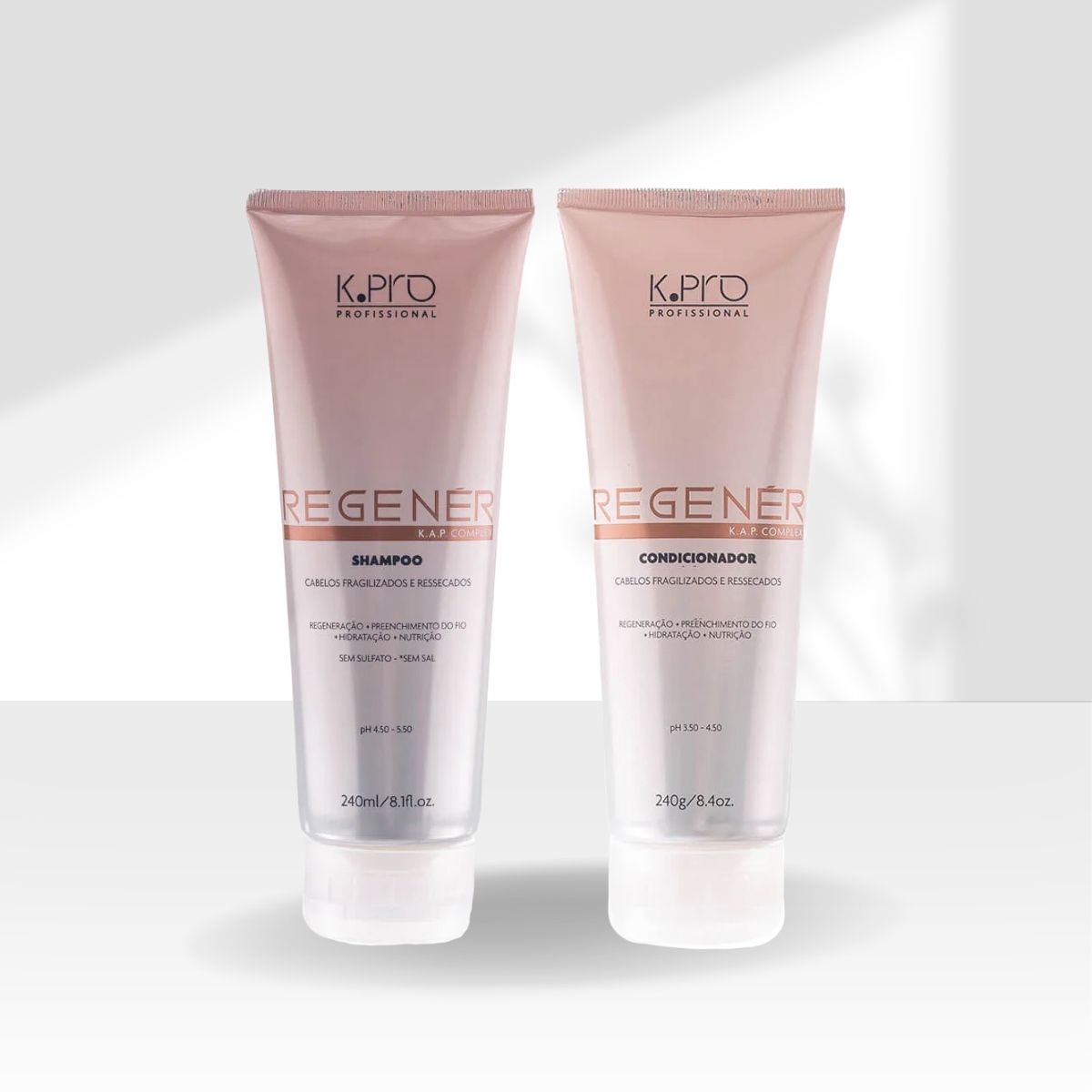 Kit K.Pro Regenér Shampoo + Condicionador 240 g