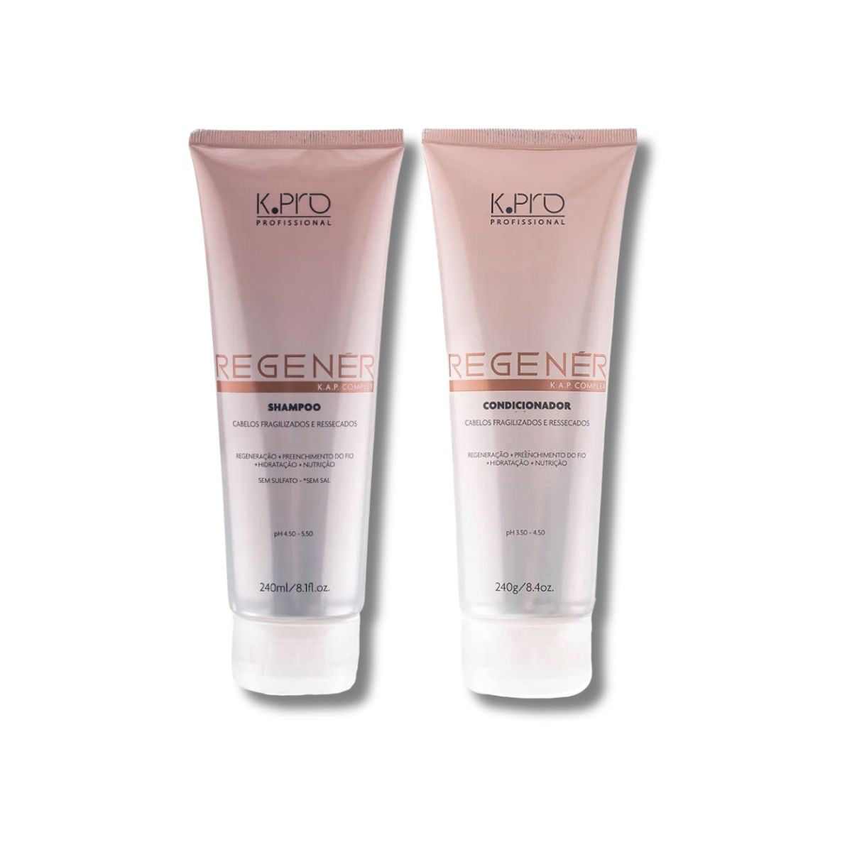 Kit K.Pro Regenér Shampoo + Condicionador 240 g