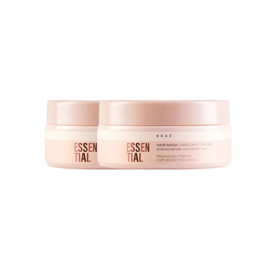 Kit Braé Essential 2 Máscara Capilar Reparação Intensa 200 g