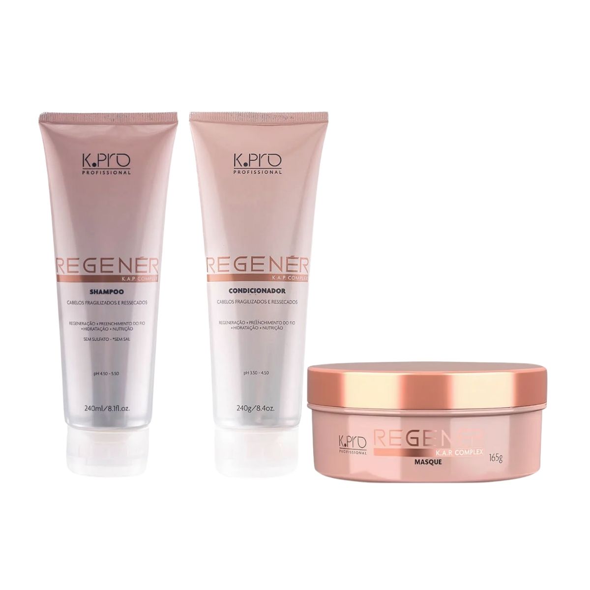 Kit K.Pro Regenér Home Care (3 Produtos)