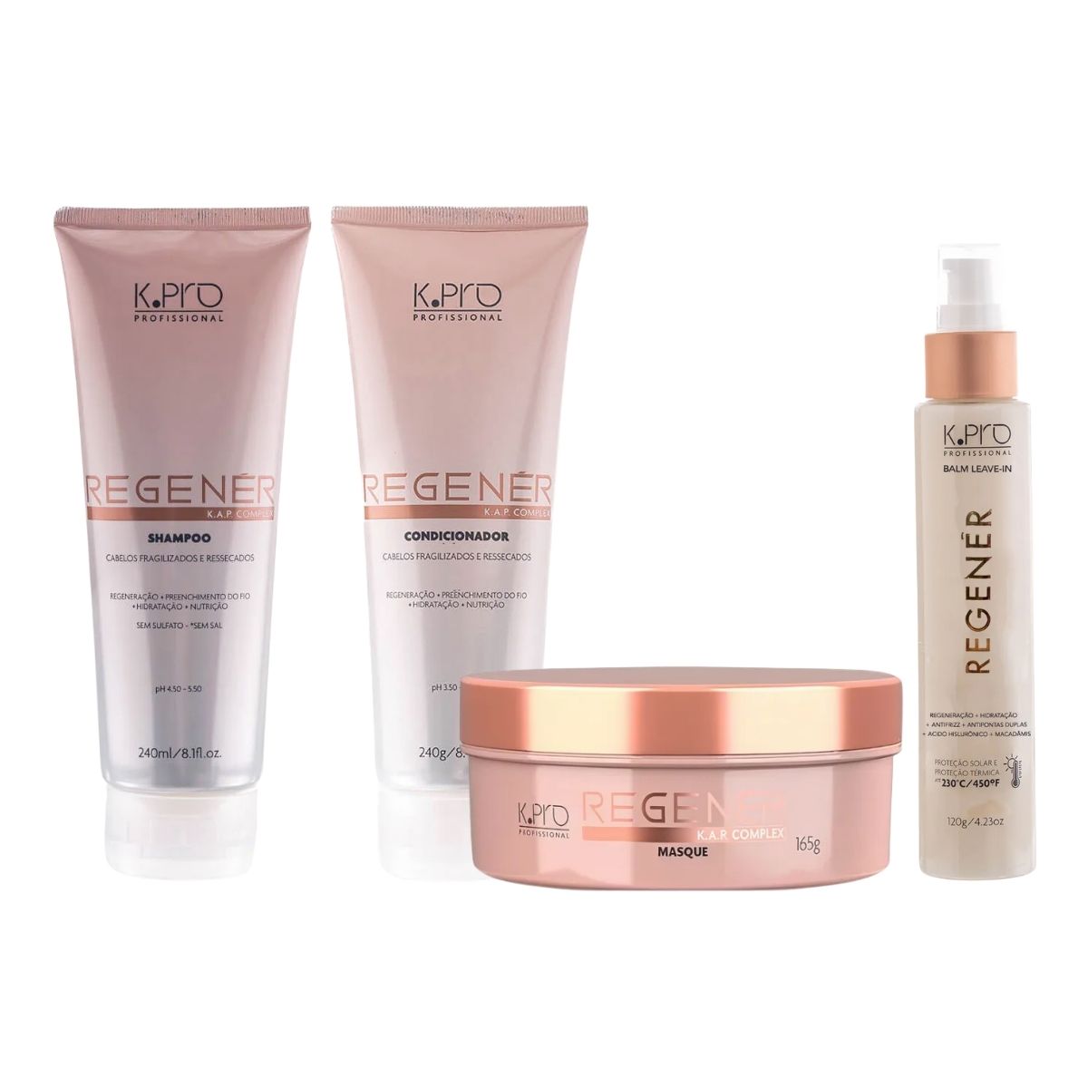 Kit K.Pro Regenér Home Care (4 Produtos)